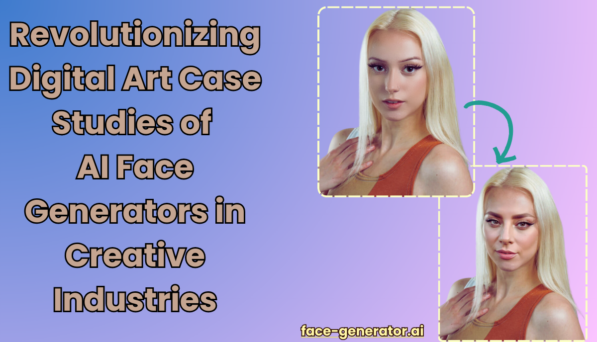 Revolutionizing Digital Art Case Studies of AI Face Generators in Creative Industries